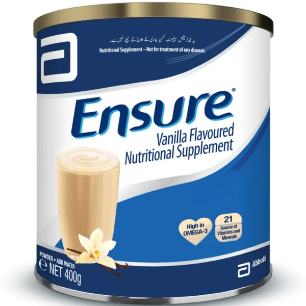 Ensure Milk Powder Vanilla | Tin Pack | 400g