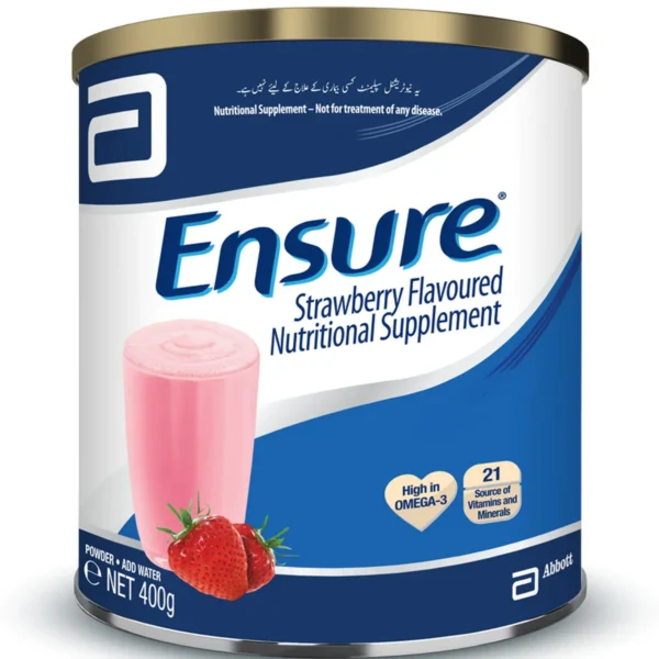 Ensure Milk Powder Strawberry | Tin Pack | 400g