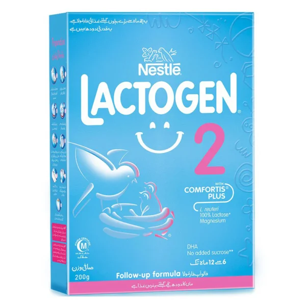 Nestle Lactogen 2 | Box Pack | Size 200gm