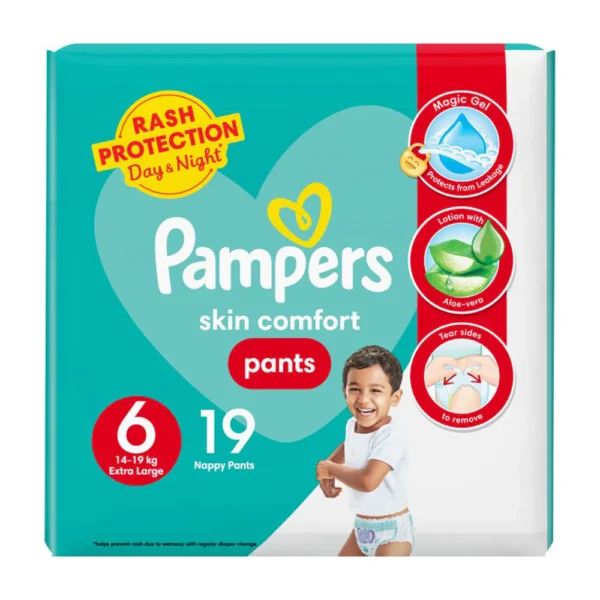 Pampers Pants XXL | Size 6 | 19 Pcs